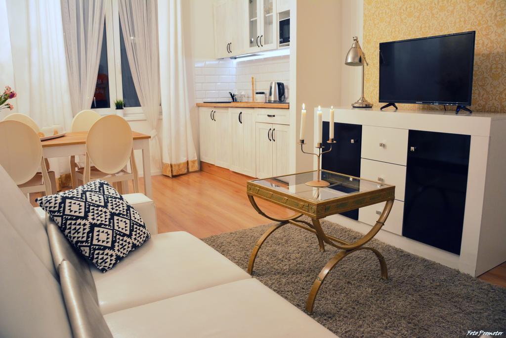 Appartamento Gold Box Apartament Danzica Esterno foto